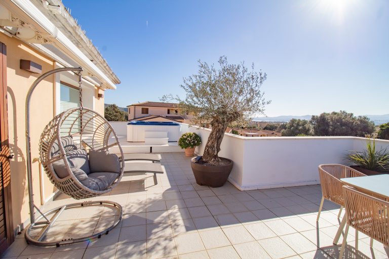 Terrazza con Jacuzzi